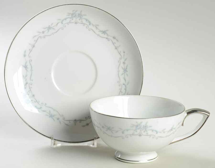 Chadsworth Footed Cup & Saucer Set by Mikasa-1