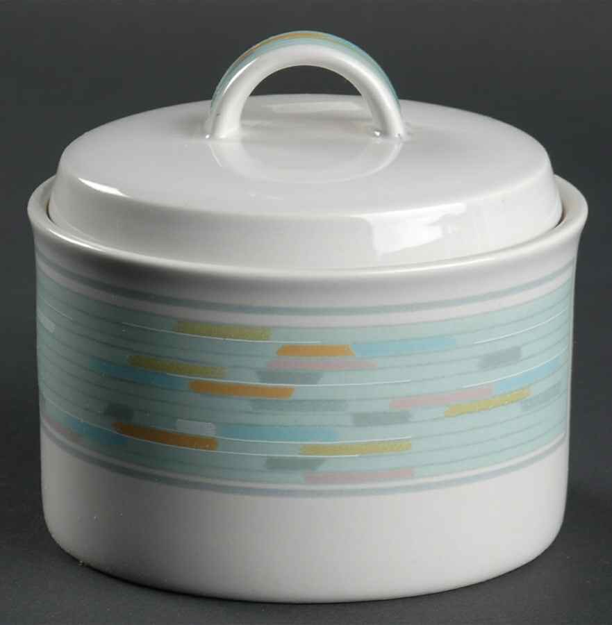 Chagall Sugar Bowl & Lid by Mikasa-1