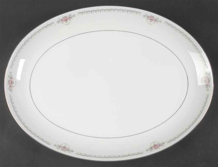 Chalet 16" Oval Serving Platter by Mikasa-1