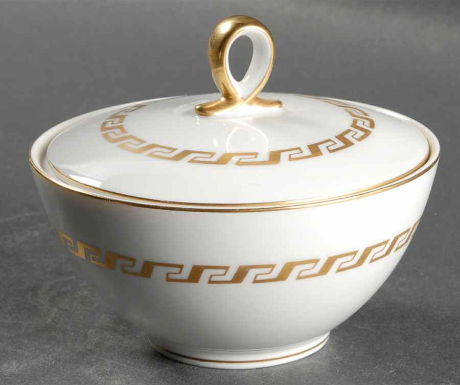 Chancellor Sugar Bowl & Lid by Mikasa-1