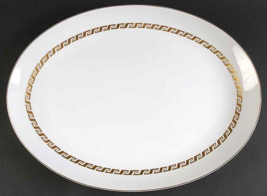 Chancellor 16" Oval Serving Platter by Mikasa-1