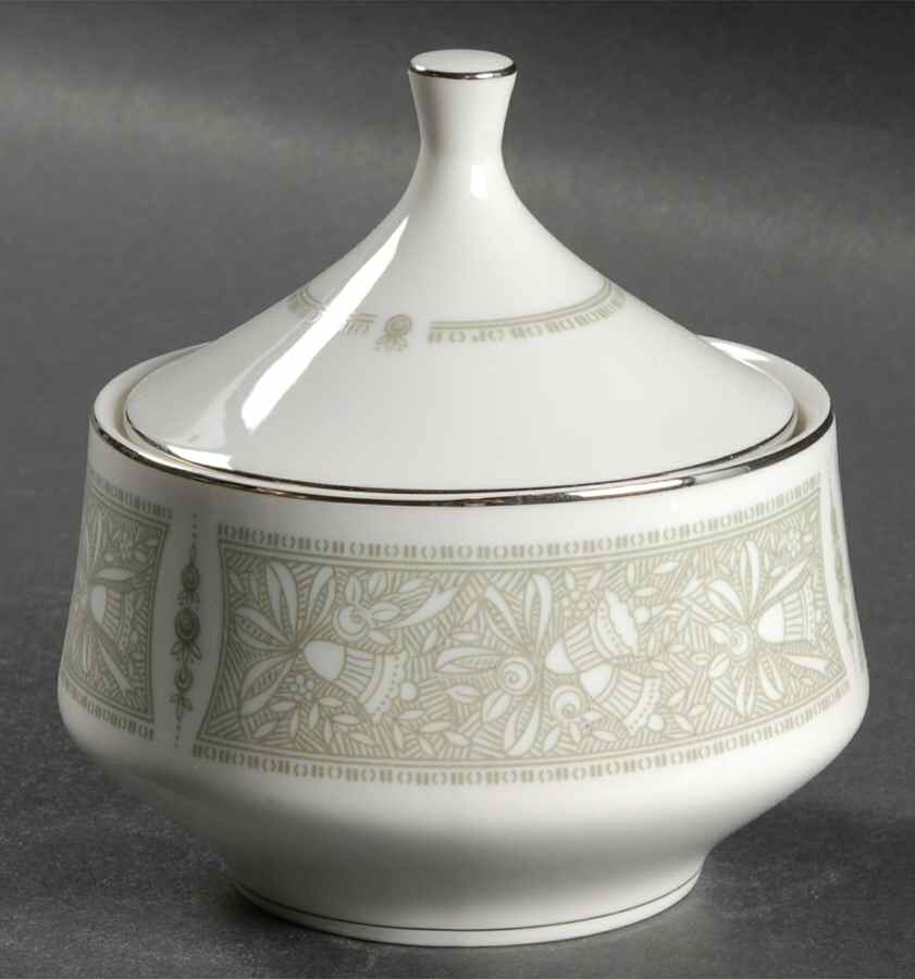 Chapel Sugar Bowl & Lid by Mikasa-1