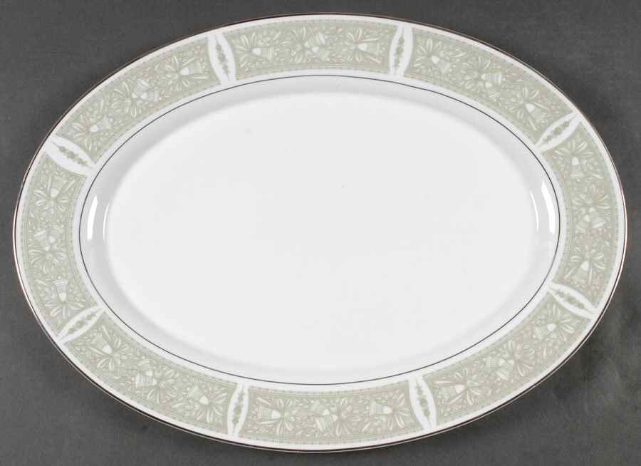 Chapel 16" Oval Serving Platter by Mikasa-1