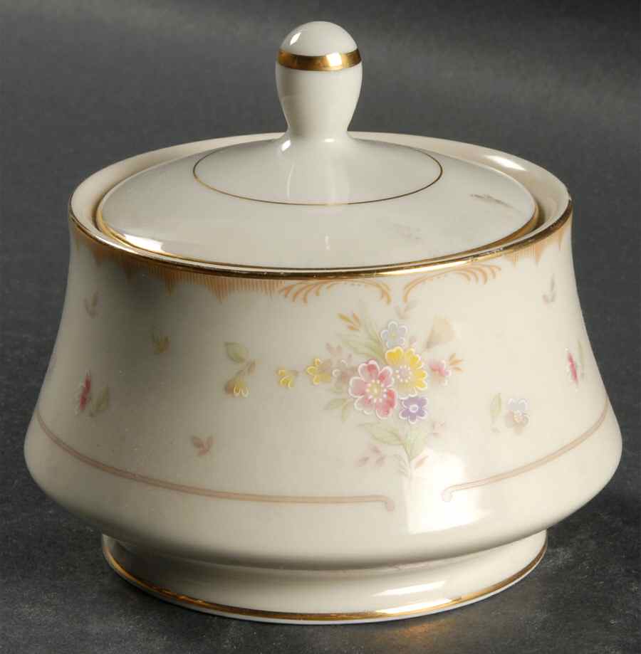 Charlotte Sugar Bowl & Lid by Mikasa-1