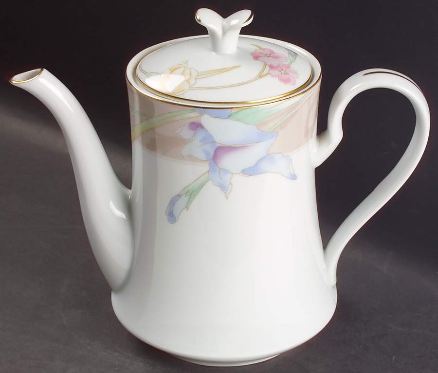 Charisma Beige Coffee Pot & Lid by Mikasa-1