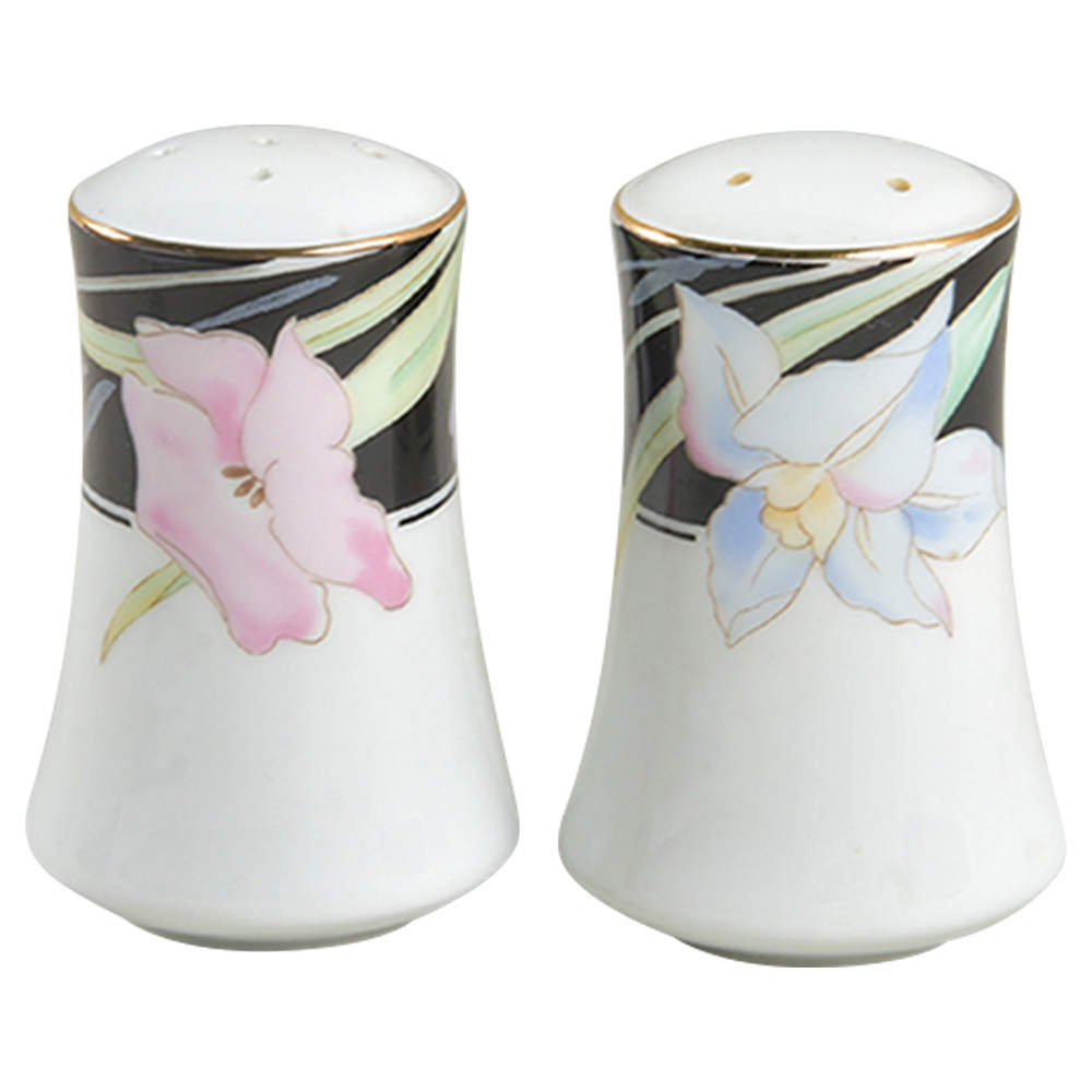 Charisma Black Salt & Pepper Set by Mikasa-1