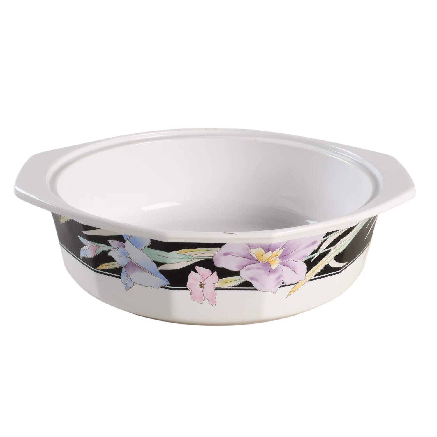 Charisma Black 1.5 Quart Round Casserole No Lid by Mikasa-1