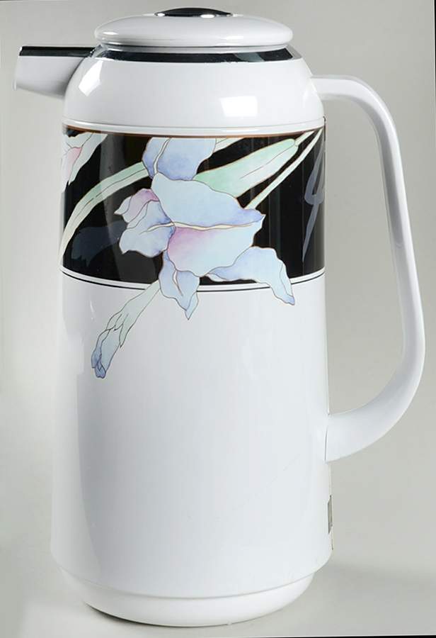 Charisma Black Plastic Thermos/Carafe & Lid by Mikasa-1