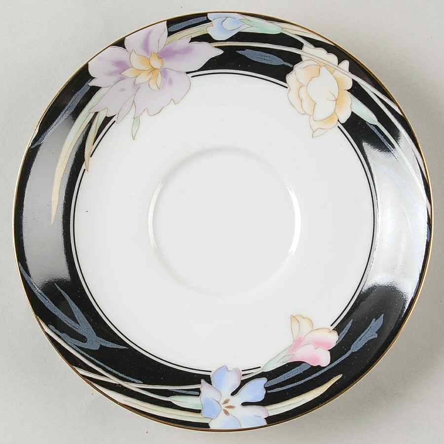 Charisma Black Saucer by Mikasa-1