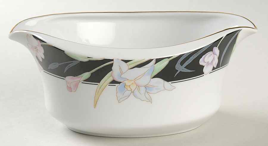 Charisma Black Gravy Boat by Mikasa-1
