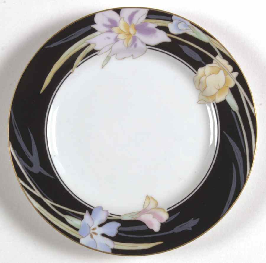 Charisma Black Bread & Butter Plate by Mikasa-1