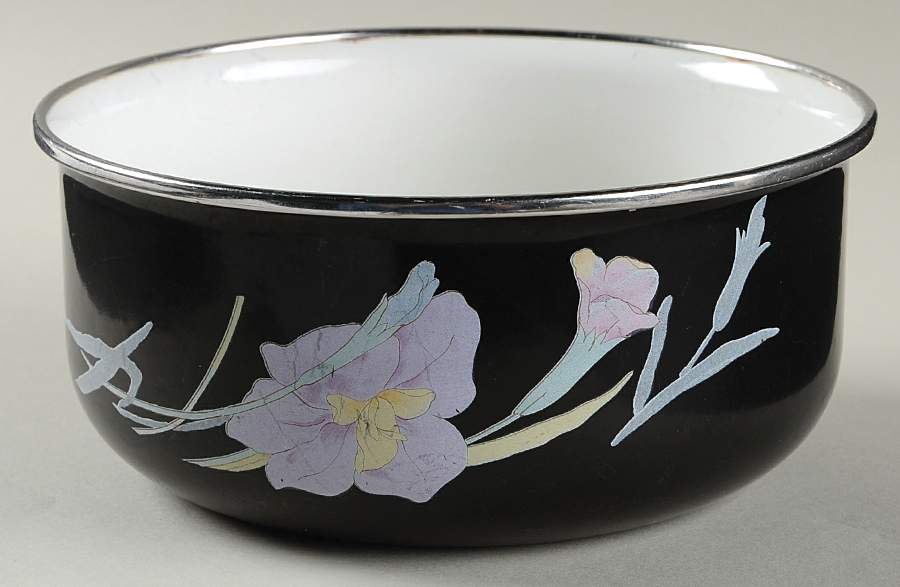 Charisma Black 6 5/8" Metal Bowl by Mikasa-1