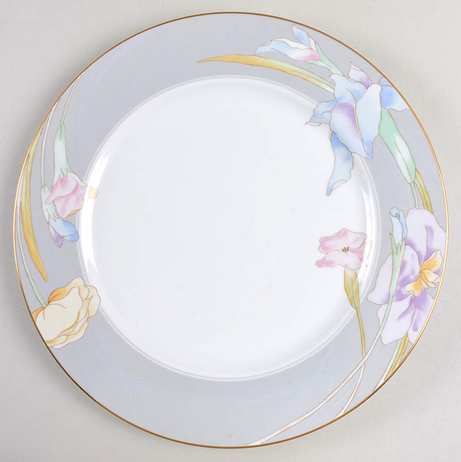 Charisma Gray 12" Chop Plate (Round Platter) by Mikasa-1
