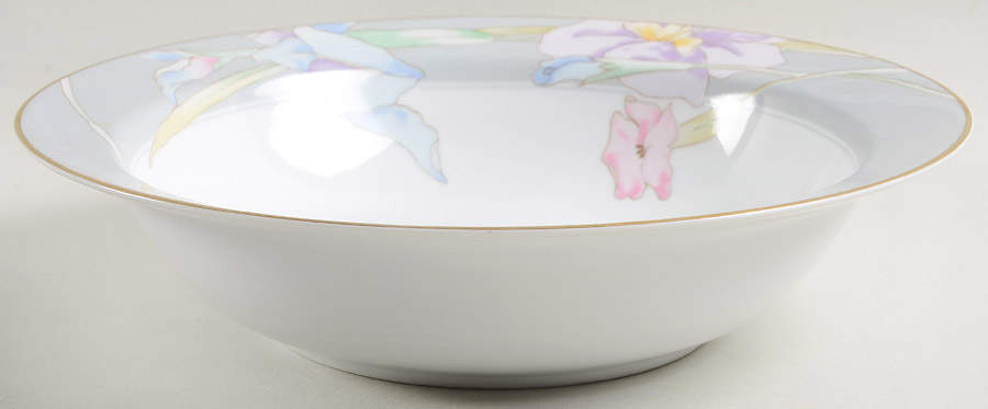 Charisma Gray 9" Round Vegetable Bowl by Mikasa-1