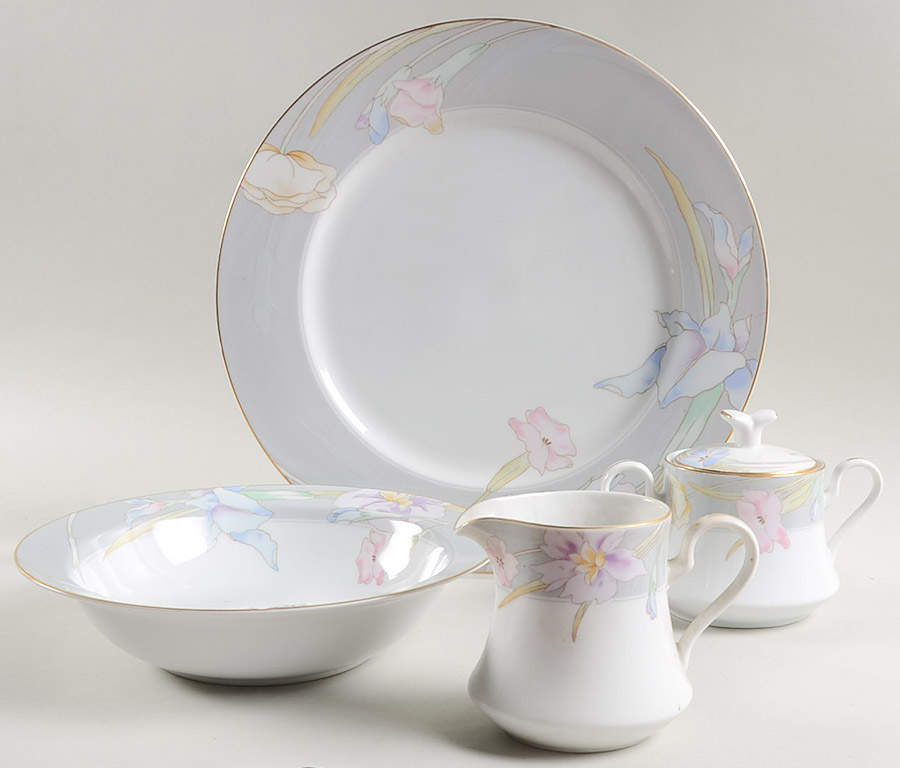 Charisma Gray 5 Piece Hostess Set by Mikasa-1