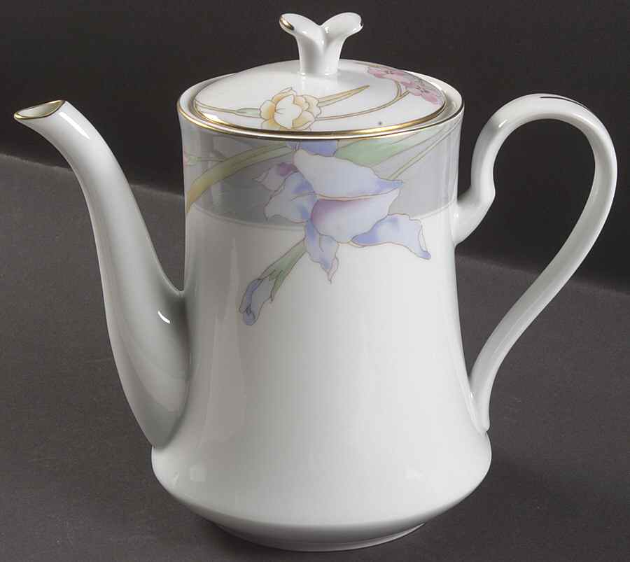 Charisma Gray Coffee Pot & Lid by Mikasa-1