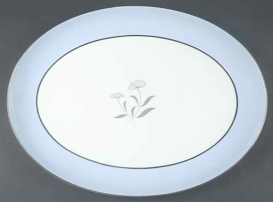 Charm 16" Oval Serving Platter by Mikasa-1