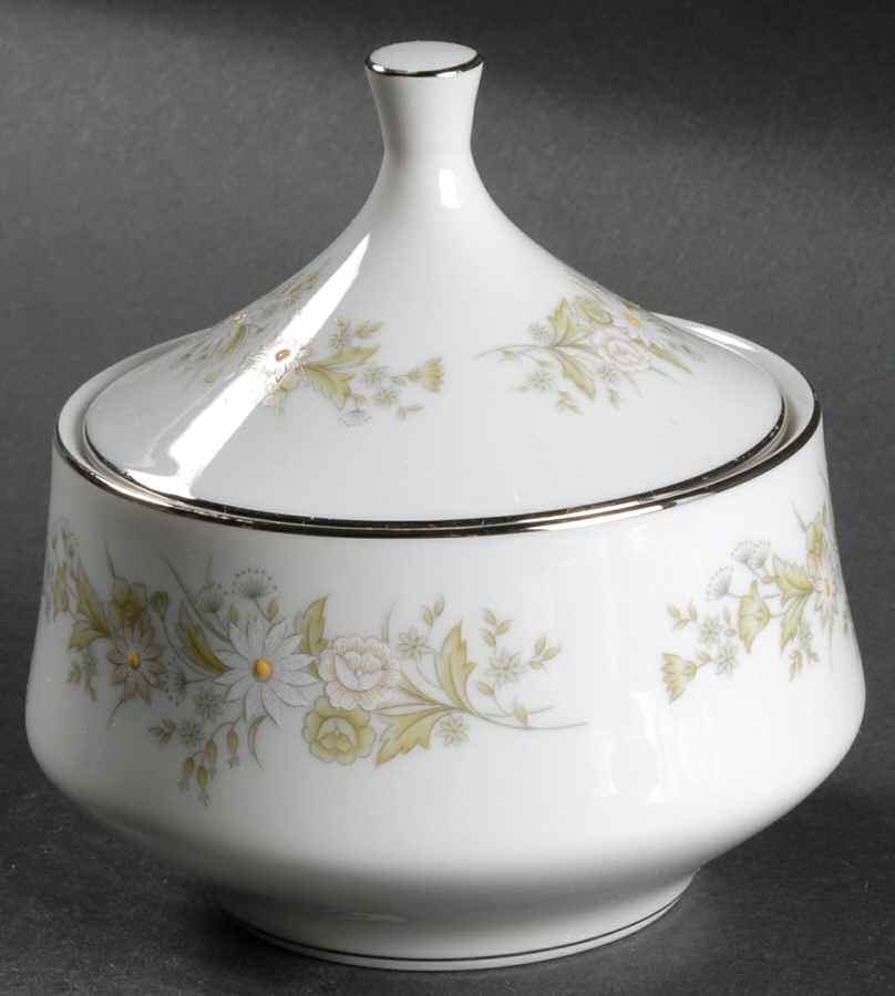 Charmaine Sugar Bowl & Lid by Mikasa-1