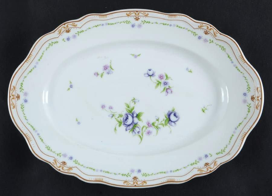 Chatelet 15" Oval Serving Platter by Mikasa-1