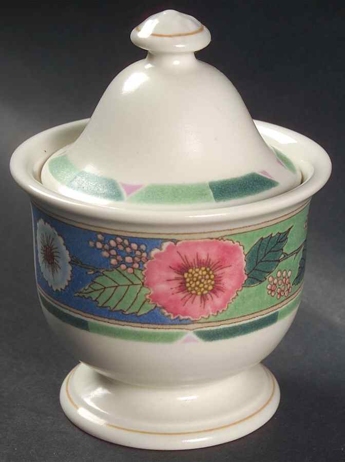 Chateau Sugar Bowl & Lid by Mikasa-1