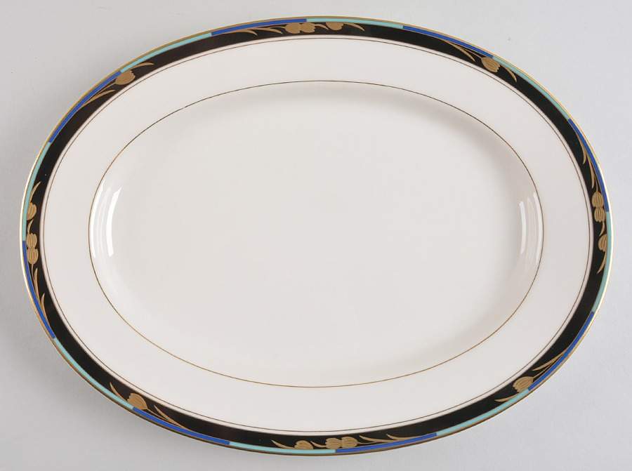 Chatelaine 14" Oval Serving Platter by Mikasa-1