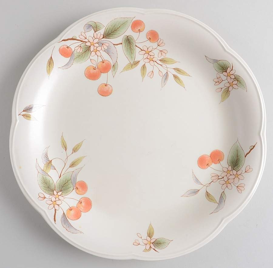 Cherry Blooms 12" Chop Plate (Round Platter) by Mikasa-1