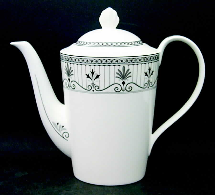 Chelsea Black Coffee Pot & Lid by Mikasa-1