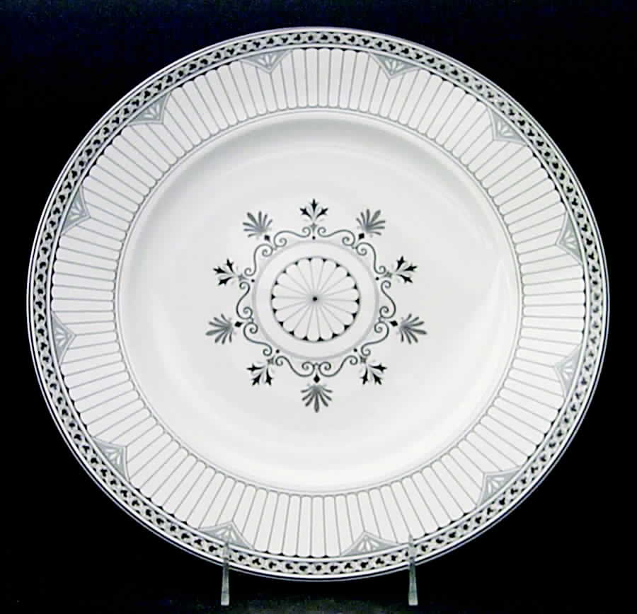 Chelsea Black 12" Chop Plate (Round Platter) by Mikasa-1
