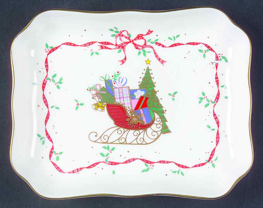 Christmas Cheer Large Chelsea Tray by Mikasa-1