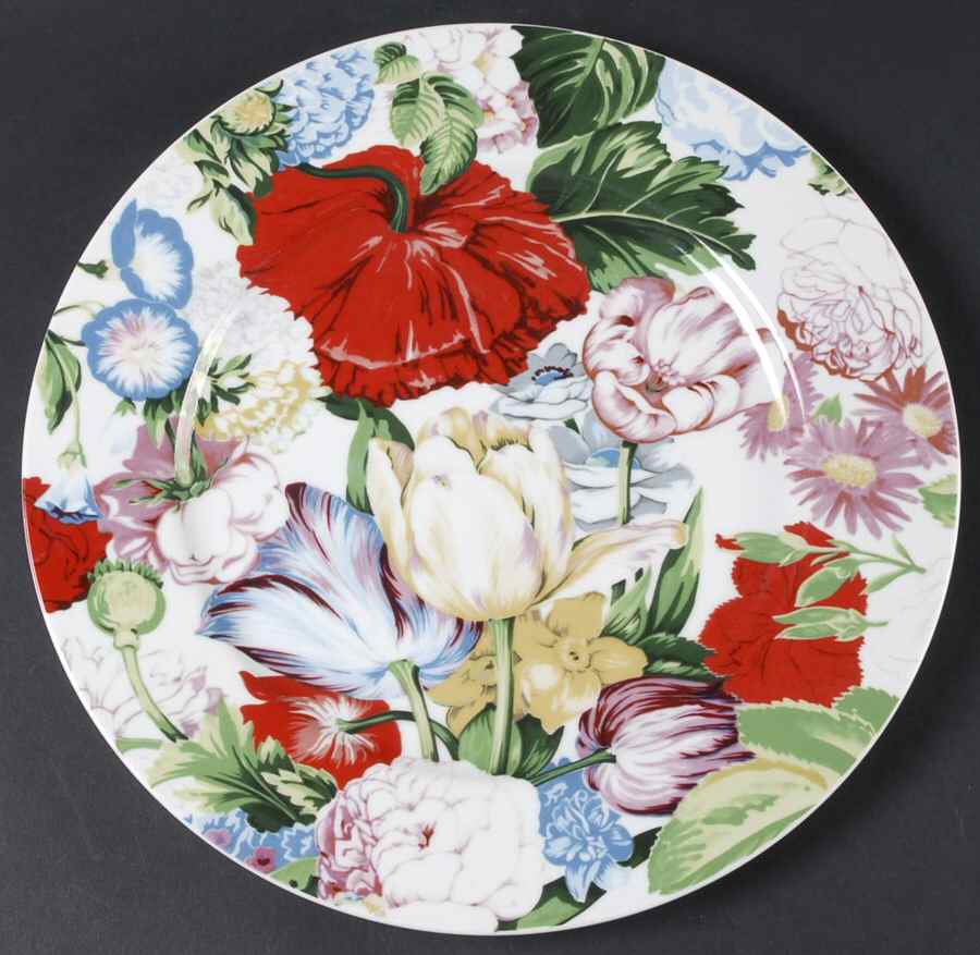Chintz De Paris 12" Chop Plate (Round Platter) by Mikasa-1
