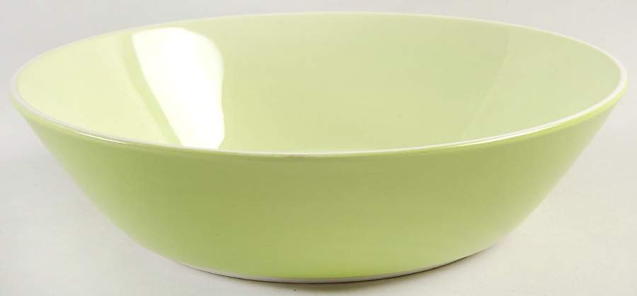 Checkmates Green 8" Round Vegetable Bowl by Mikasa-1