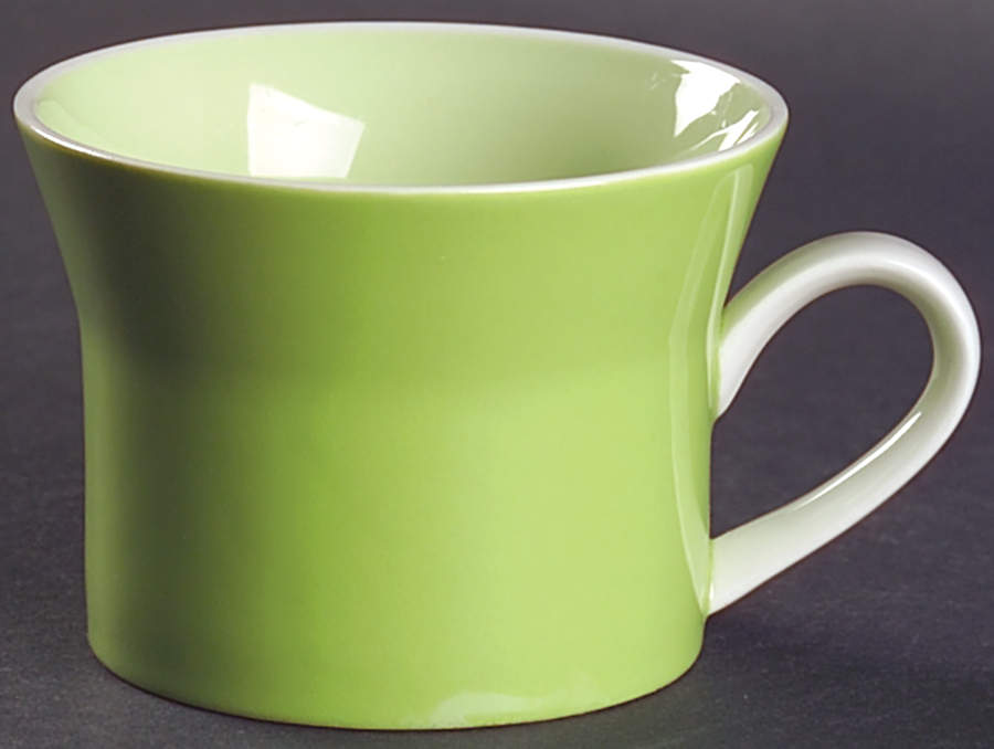 Checkmates Green Flat Cup by Mikasa-1