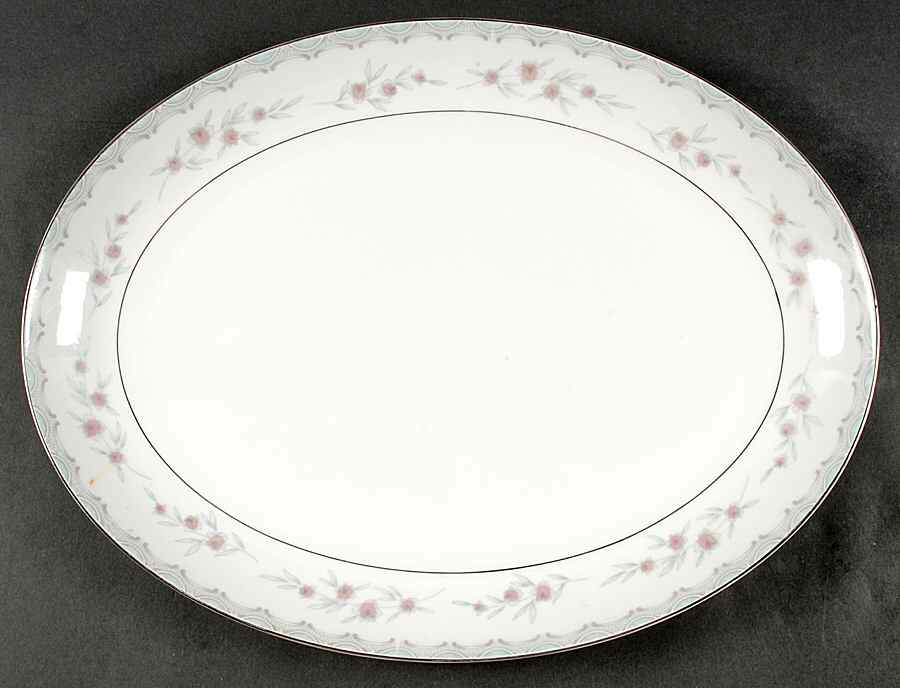Chelsea 16" Oval Serving Platter by Mikasa-1