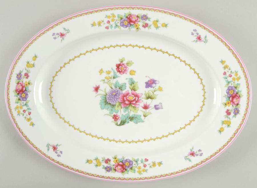 Cheshire 15" Oval Serving Platter by Mikasa-1