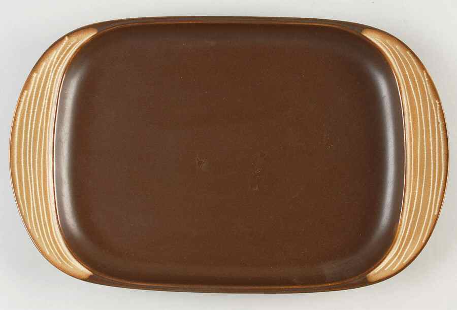 Chestnut 15" Oval Serving Platter by Mikasa-1