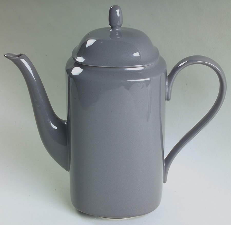 Charcoal Grey Coffee Pot & Lid by Mikasa-1