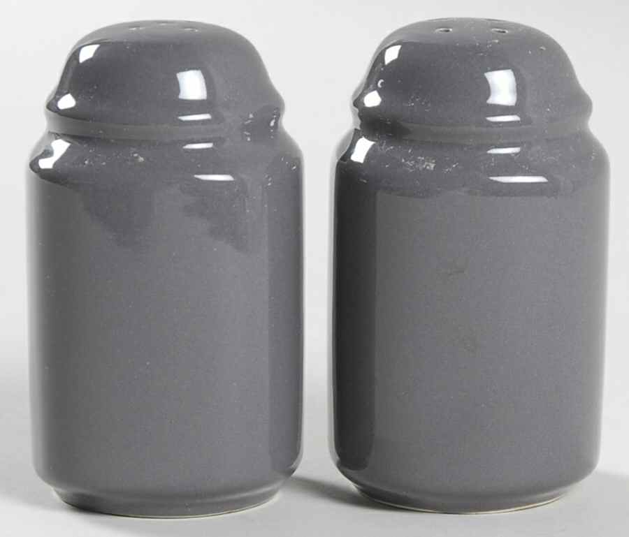 Charcoal Grey Salt & Pepper Set by Mikasa-1