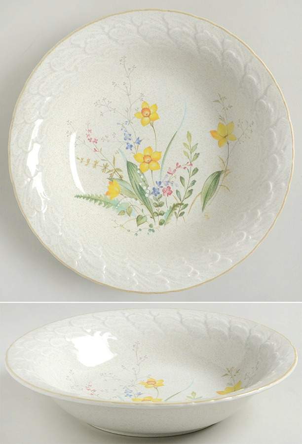 Chintz Garden Coupe Soup Bowl by Mikasa-1