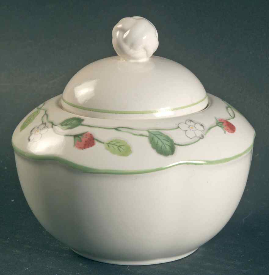 Cherry Grove Sugar Bowl & Lid by Mikasa-1