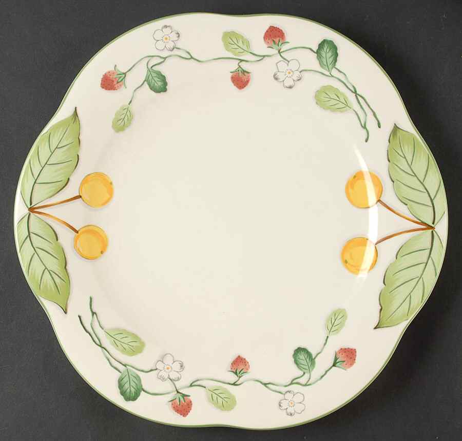 Cherry Grove 12" Chop Plate (Round Platter) by Mikasa-1