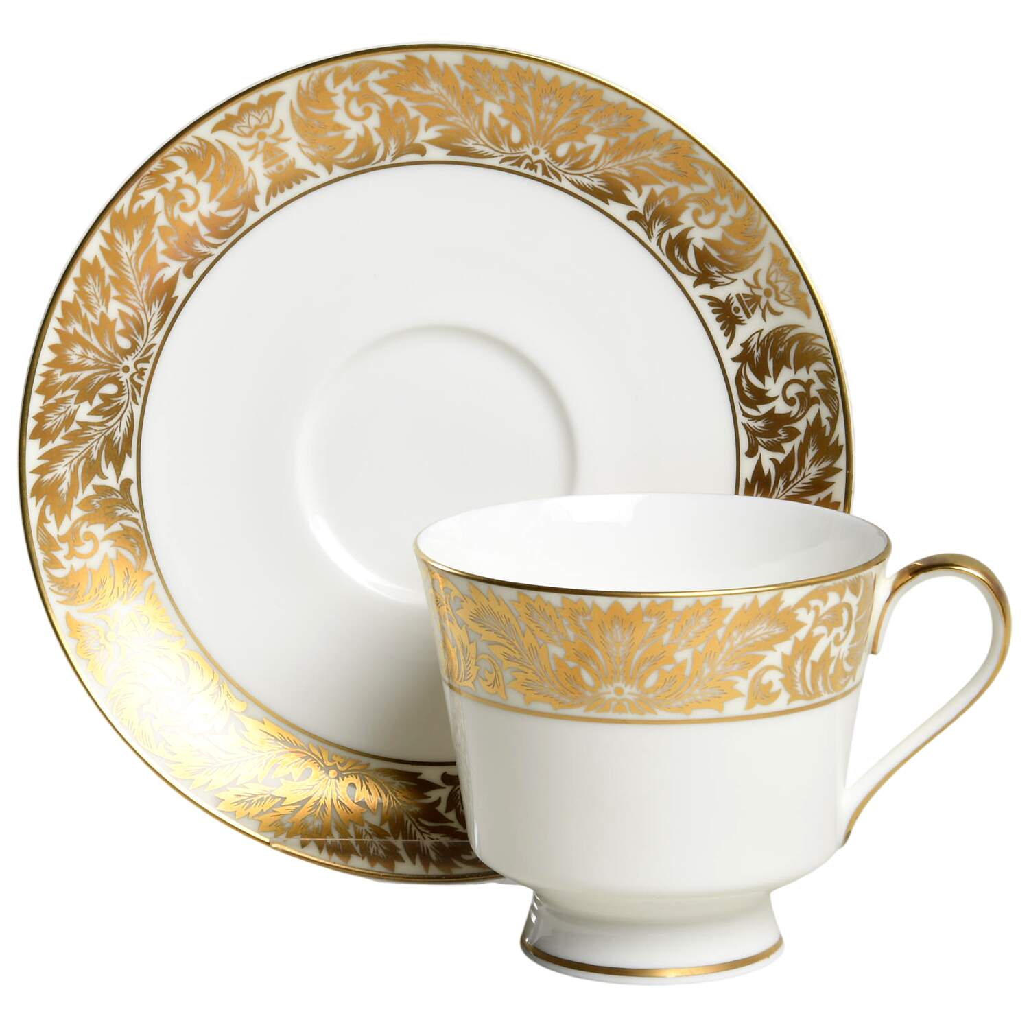 Chestnut Hill Footed Cup & Saucer Set by Mikasa-1