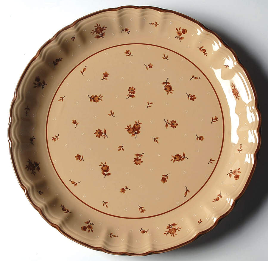 Chestnut Hill 12" Chop Plate (Round Platter) by Mikasa-1