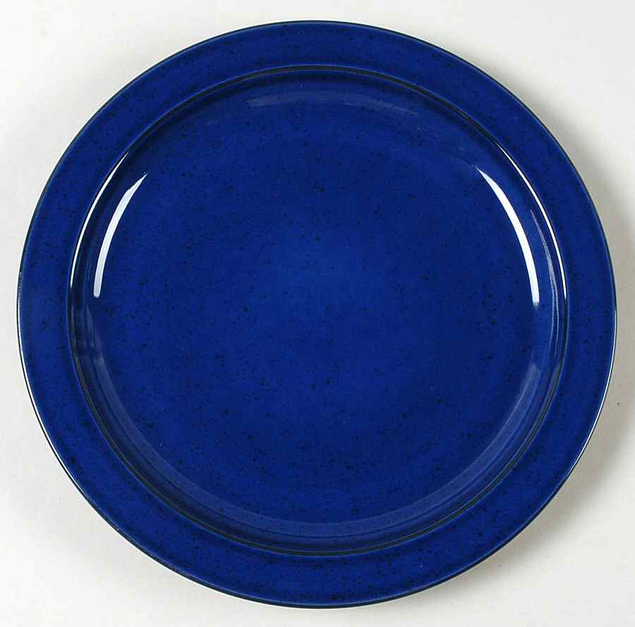 Chromatic Navy Salad Plate by Mikasa-1