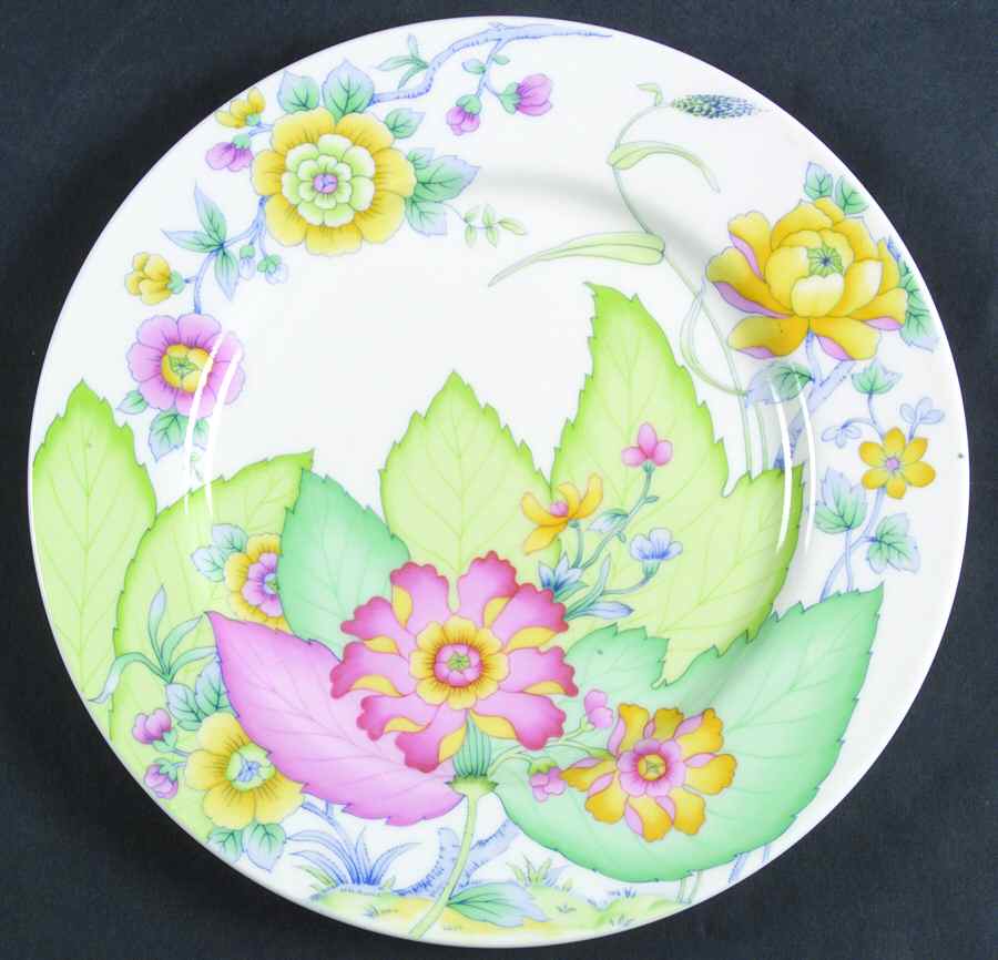 Chinese Poetry Luncheon Plate by Mikasa-1
