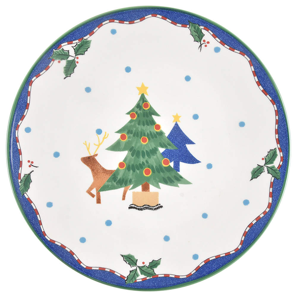 Christmas Glow Dinner Plate by Mikasa-1