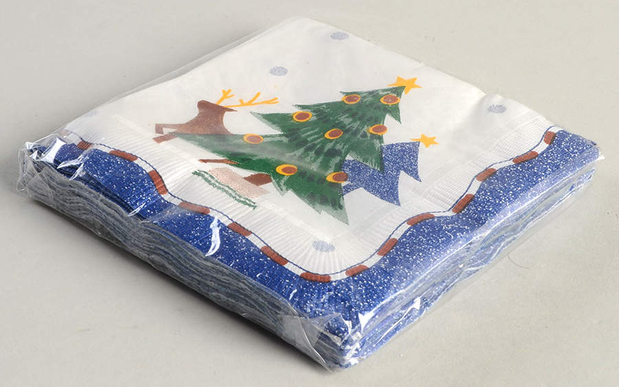 Christmas Glow Package of Paper Beverage Napkins by Mikasa-1