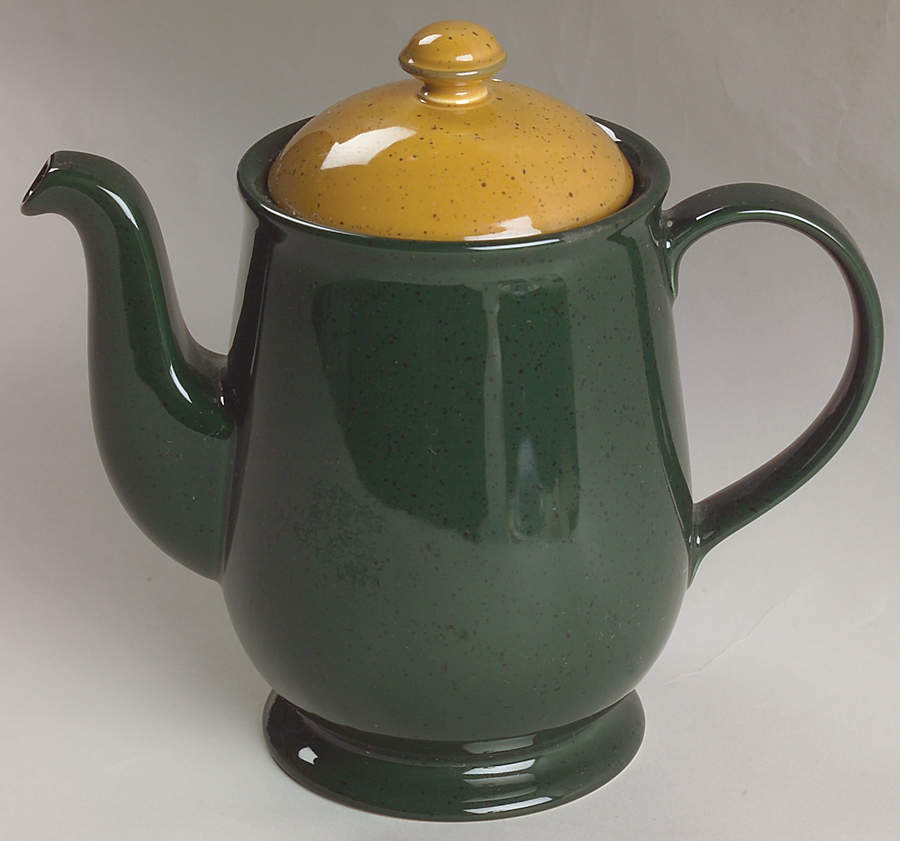 Chromatic Hunter Green Coffee Pot & Lid by Mikasa-1