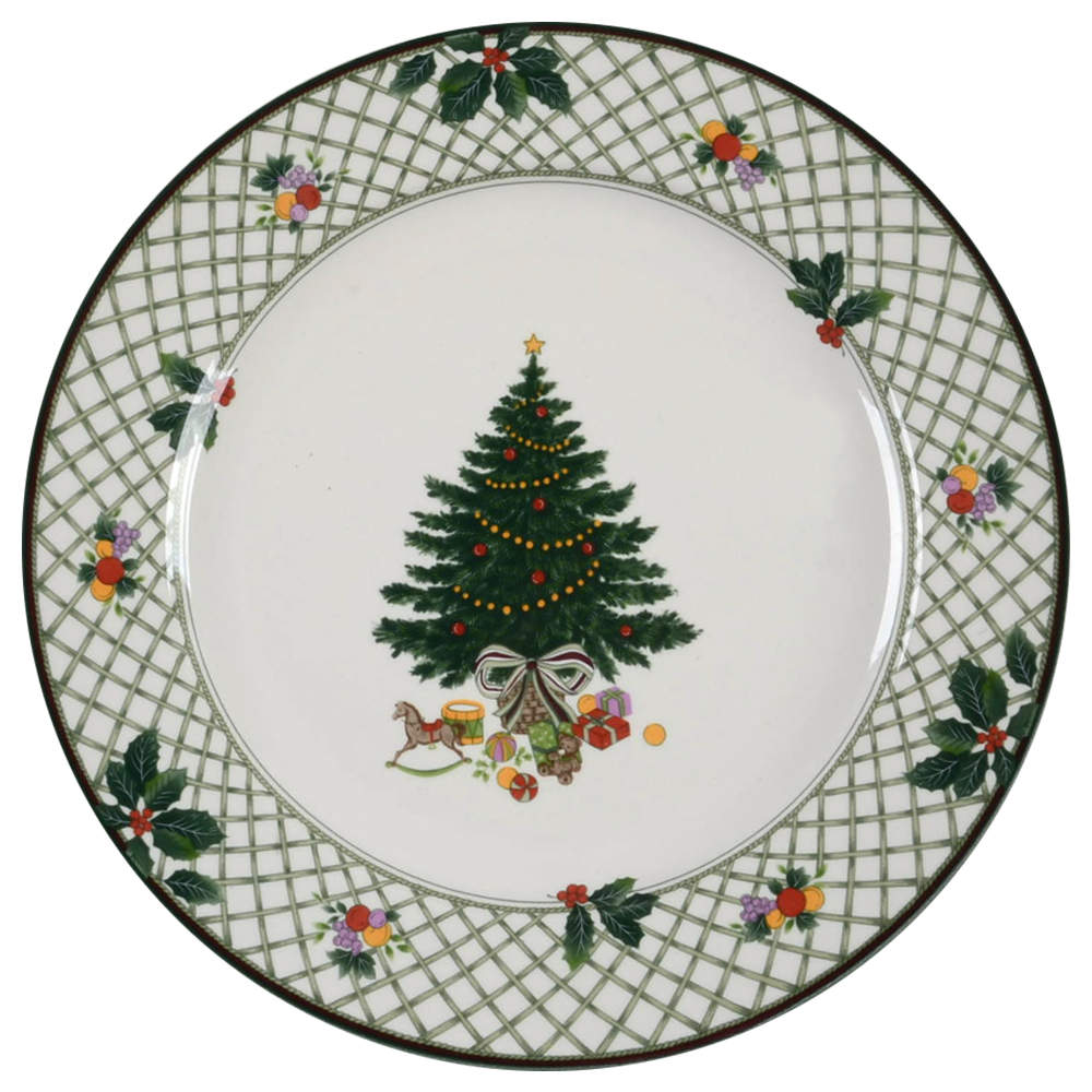 Christmas Story Dinner Plate by Mikasa-1