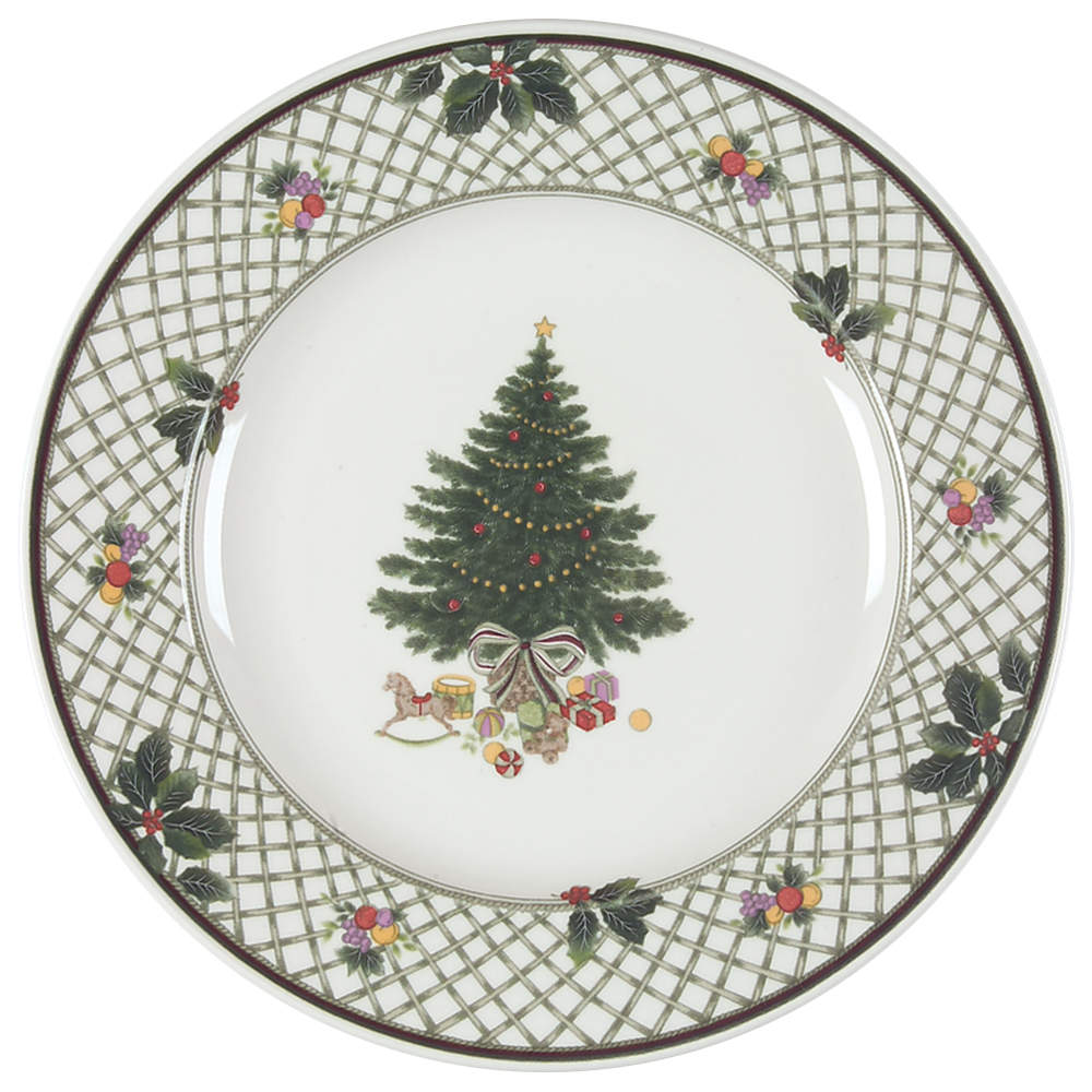 Christmas Story Salad Plate by Mikasa-1