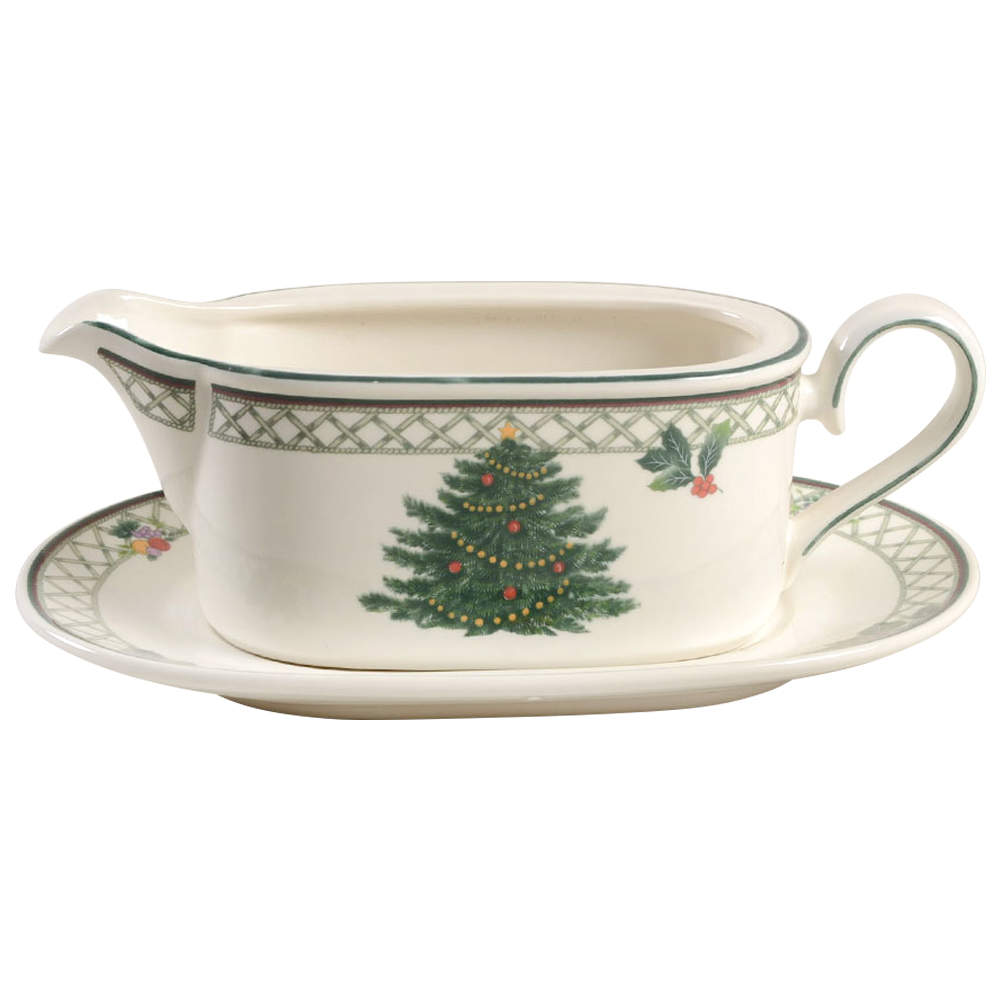 Christmas Story Gravy Boat & Underplate by Mikasa-1